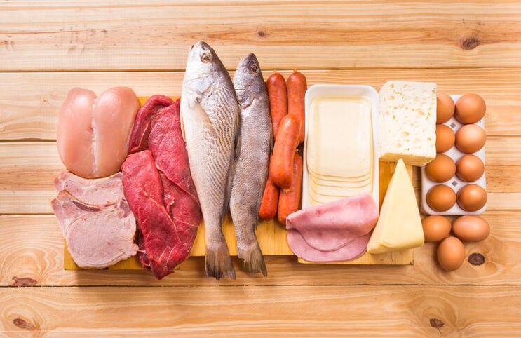 Produtos da dieta de Ducan