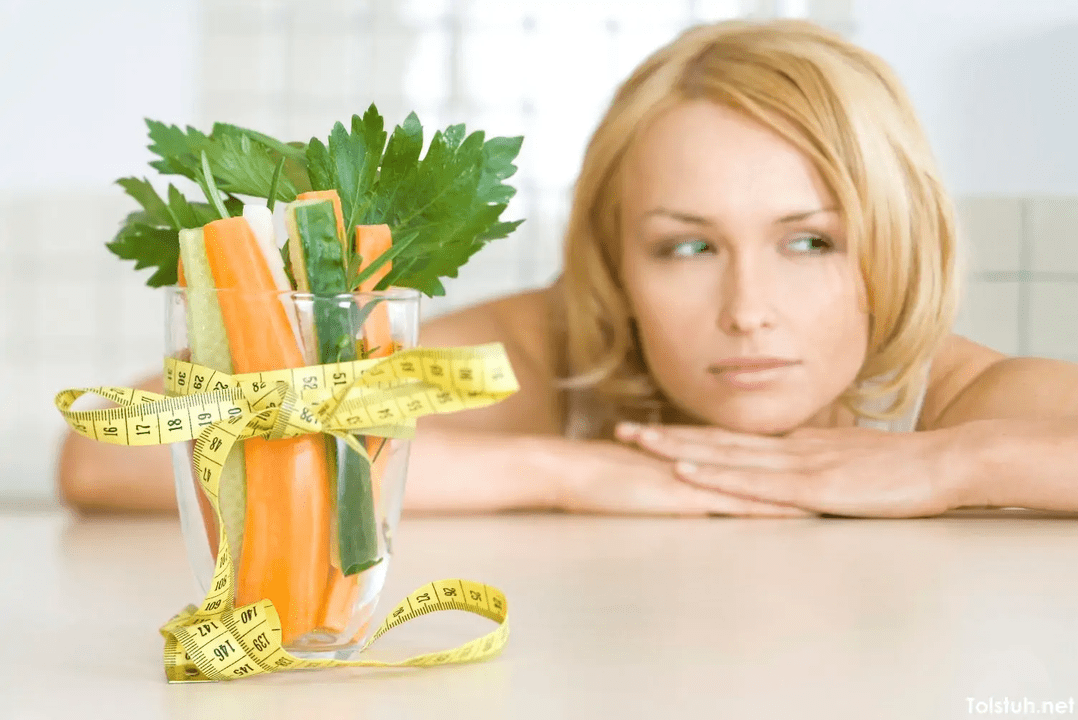 problemas de saúde devido a dietas rigorosas